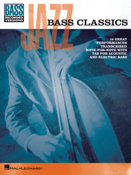 Jazz Bass Classics Guitar and Fretted sheet music cover